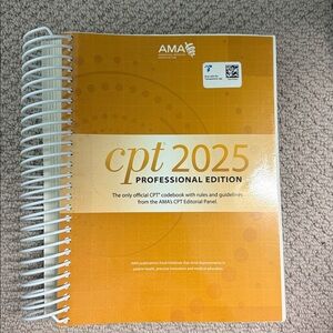CPT 2025 Professional Edition Spiral Book